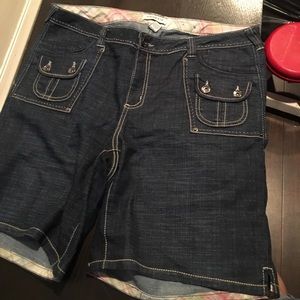 Lane Bryant jean shorts